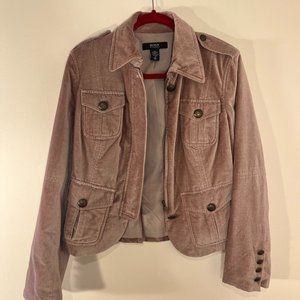 BODY by Victoria | Light Pink Velvet Jacket